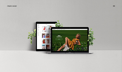 Moonlight Brand — design e-commerce website branding design illustration interface shop store ui webdesign