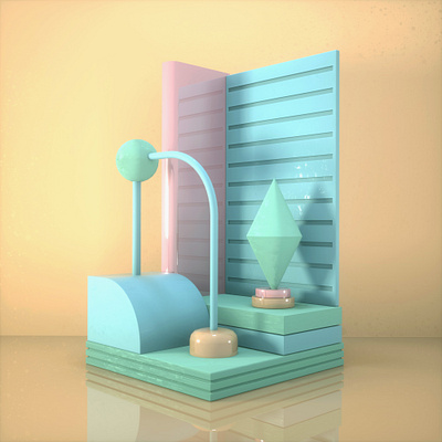 fancy 3d art 3d artist 3d illustration 3dartwork 3dillustration 3dmodel 3dmodeling c4d cinema4d composition designer gameart gamedev illustration illustration design lowpoly octane otoy render scifi