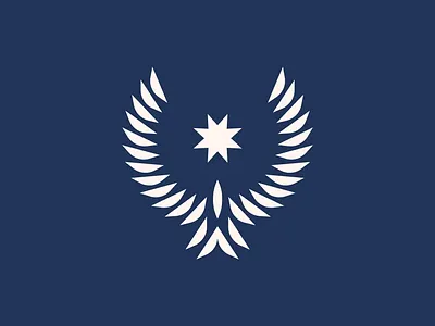 Bird animal apparel bird branding icon illustration star winged