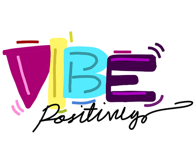 Vibe logo beautiful brand brandidentity colourful consert creator design graphics art identity label logo logo design logo design concept mark music painting positive rythum unique vibes