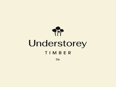 Understorey Timber Co brand brand identity branding icon identity logo logomark mark nature startup trees wood