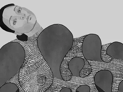 flouncy art artwork design digital art fashion illustration illustration woman