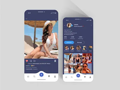 Redesign for Instagram booking e commerce facebook illustration instagram instagram post redesign uidesign uiux