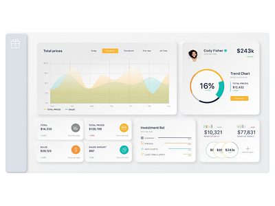 Dashboard financial program analysis analytics card chart dashboard design figma financial illustration infographic interface neumorphism statistic ui ux web design