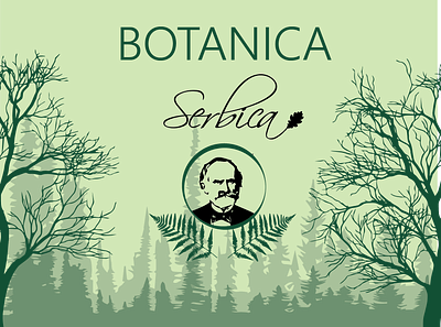 Botanica Serbica design illustration