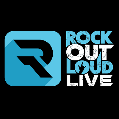 RockOutLoud.Live animation art design icon illustration illustrator logo typography ui ux vector