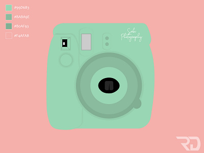 The camera of Sabi Photography Number 1 adobe art branding design icon illustration illustrator logo minimal vector