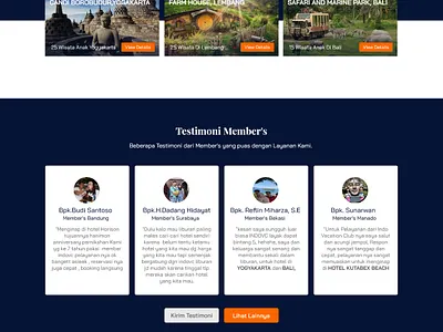 Tour And Travel Agency Web Design landingpage ui uiux webdesign