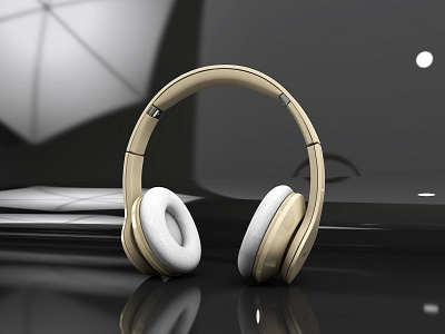 Earphone 3d c4d modal render