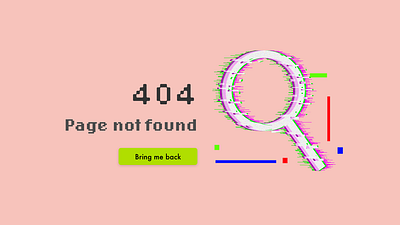 404 page dailyui