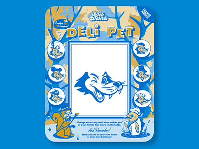 Draw your own Deli Pet deli desire florida illustration orlando