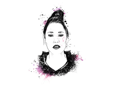 Final Portrait drawing illustration illustrator portrait portrait art portrait illustration procreate sketch