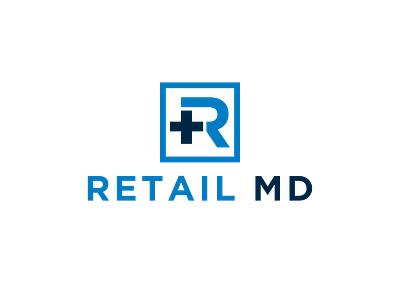 R MEDICAL LOGO app branding design icon illustration logo minimal typography ux vector