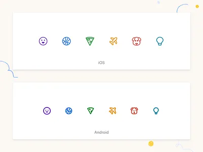 Twist Reactions - Category icons android app communication emoji icon iconography interface ios remote team twist ui