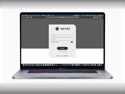 Basic Login Screen basic basic design clean ui design flat minimal ui vector webapps