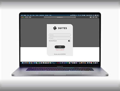 Basic Login Screen basic basic design clean ui design flat minimal ui vector webapps