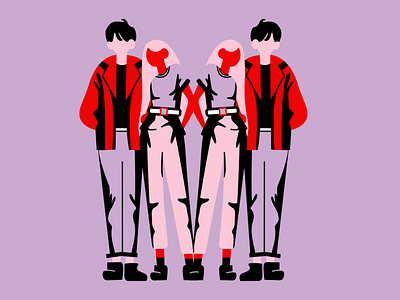 People 👩🏼‍🤝‍👨🏻 art illustration illustration art illustrations vector vector art vector illustration vectorart