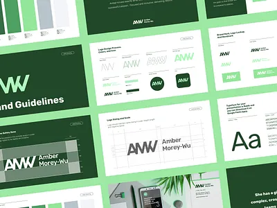 Amber Morey-Wu Brand Guidelines brand brand guidelines