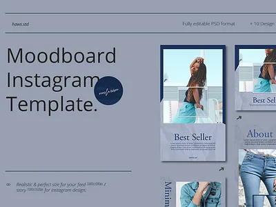 Moodboard Instagram Template advertising branding design digital graphic hypebeast illustrations instagram instagram stories instagram template instastory media snapgram social social media social media pack social media templates template templatedesign