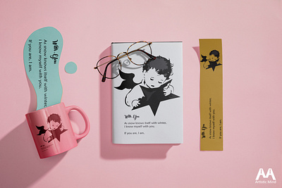 self portrait. . (me with you) art artistic child with star illustration inner me inspiration portfolio portrait art poster quote self portrait soul soulmate vector