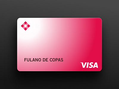 Credit card V7 branding