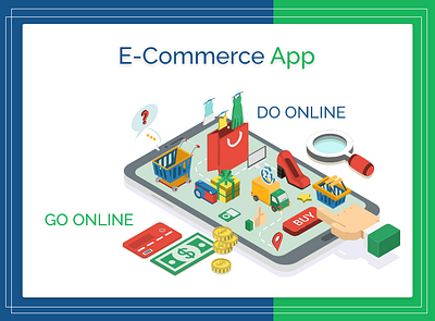 GO ONLINE e commerce online shopping