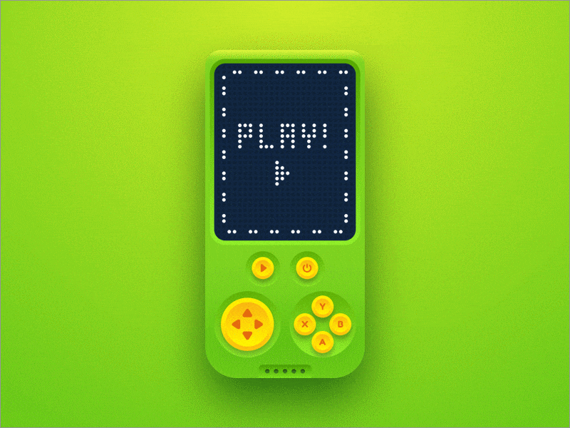 Video Game - Car Racing animation app car race console game design gif green mobile nintedo nintendo videogame