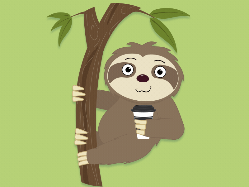 Morning Coffee aftereffects animation character coffee illustration motion design telegram