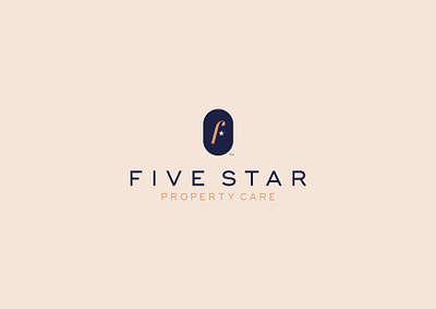 Five Star architecture branding building care design f five icon logo mark property realestate star