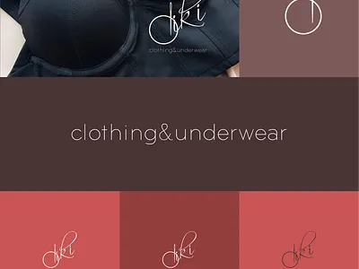 Diki brand branding creative design identity logo presentation vector