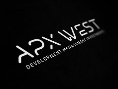 APX West branding design development flat icon illustration investment logo logo design managment typography usman usman chaudhery vector web