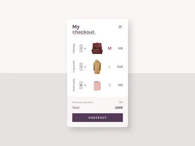 Minimalist checkout app checkout checkout page design minimal minimalist mobile order ui ux