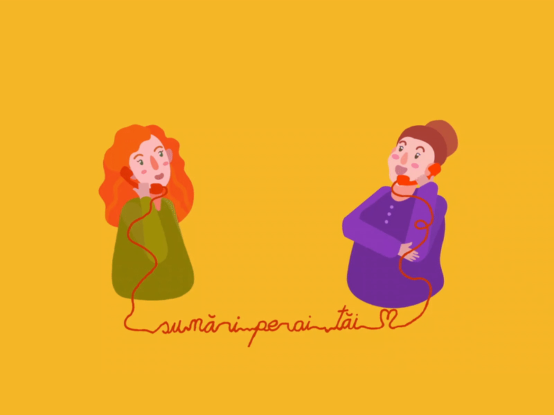 Call your loved ones after effect animated gif character character animation cookbook cooking covid19 family flatdesign illustration illustrator motion motion design pandemic phone plants relatives