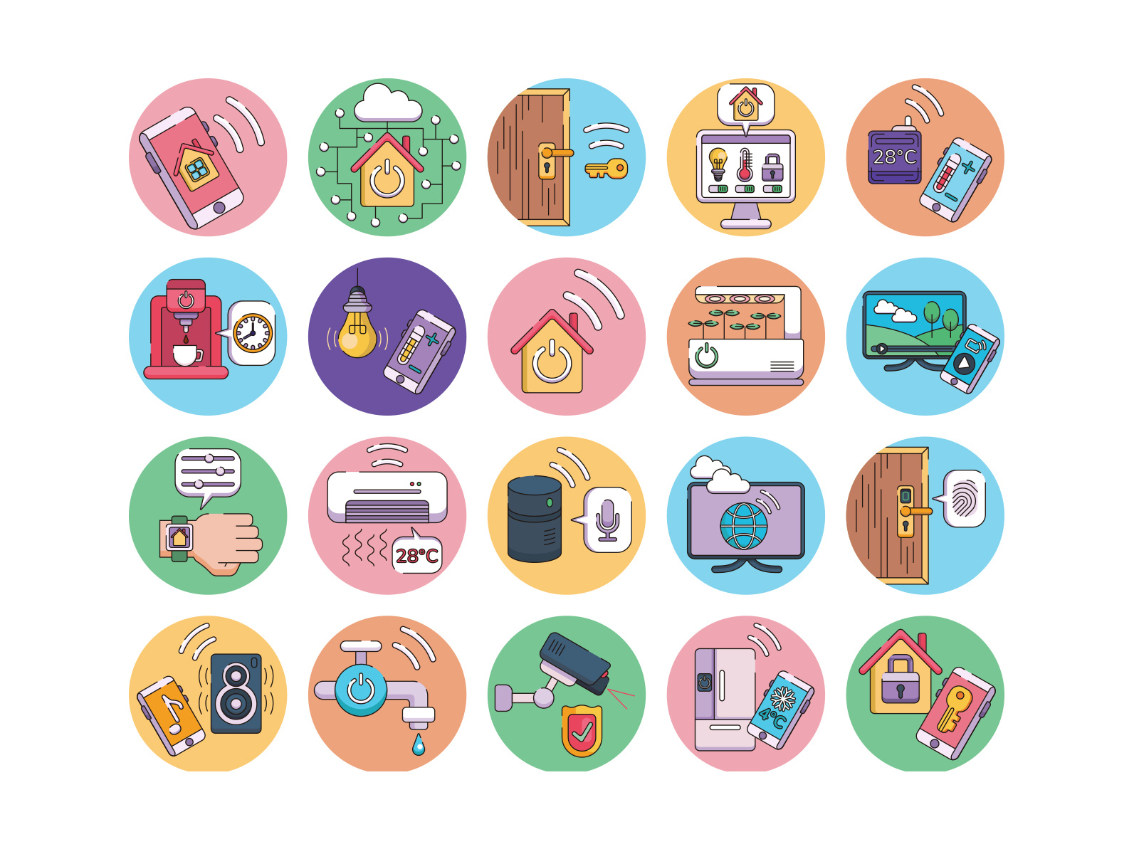 Example of smart home Iot