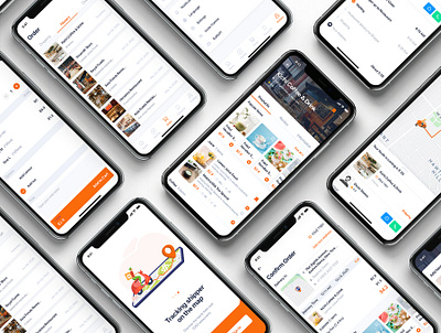 GonEats - Food Delivery UI Kit app mobile cook app delivery food food app food delivery foody grabfood map mobile app mobile ui ordering restautant app tracking uber ui ui app ui kit uikit uxui