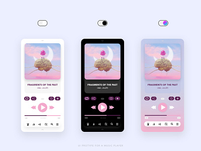 Music Player App UI adobexd app design designer graphic graphicesigner musicpayer prototype thevisualx ui uidesign uidesigner uiux ux uxdesign xd