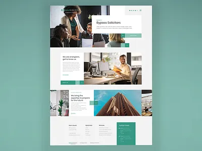 Homepage concept concept homepage law solicitors webdesign website