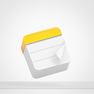 Notes 3D icon 3d c4d cgi design icon icons