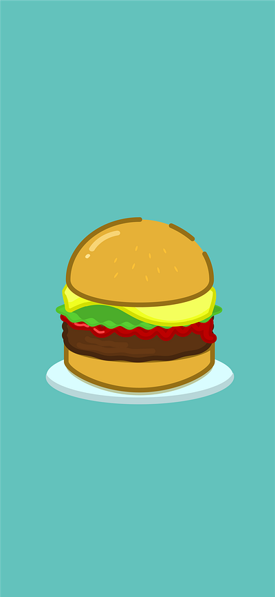 Food vector art flat illustration vector