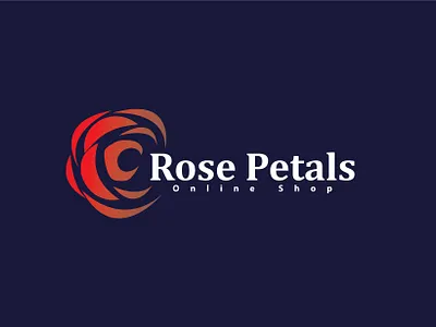 Logo - Rose Petals brand brand identity branding design graphicdesign icon identity illustration logo mark rayphotostration symbol typography