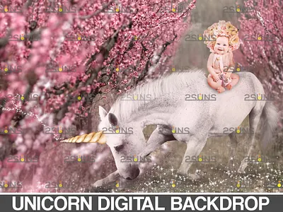 Majestic unicorn backdrop & Flower backdrop 2suns digital backdrop digital paper floral backdrop flower backdrop flower overlay halloween overlay photo overlay photoshop overlay photoshop textures sunflower backdrop unicorn overlay