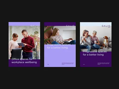 Galio brand branding estate galio identity identity design identitydesign minimal ui