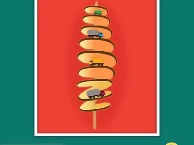 Potato chips Tornado Cliff creativity design graphic graphic design graphic design graphic design illustrator graphic design logo illustration