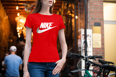 NIKE T-shirt Design apparel clothing club jersey nike nike t shirt play player red t shirt t shirt