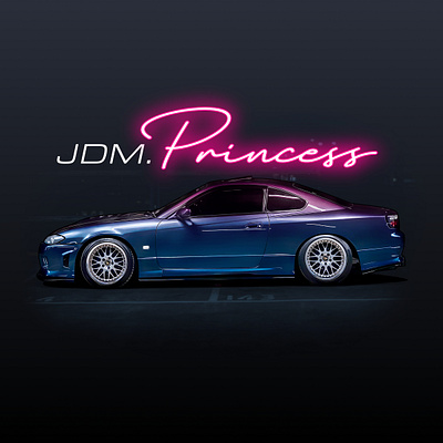 Nissan S15 Silvia - JDM.Princess affinitydesigner car digitalart illustration illustration digital jdm jdm car nissan nissan silvia photoshop s15 s15 silvia silvia typogaphy vector