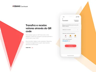 EBANX | Cashback app design flat information architecture minimal product design ui ux uxui