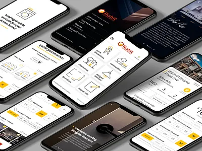 Rohit Communities - Search Flow app figma home builder product design real estate ui ux web