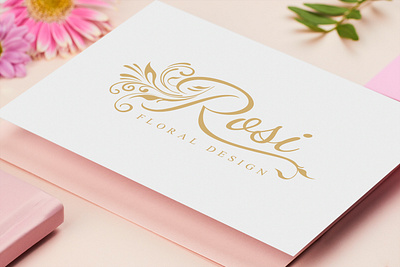 LOGOTIPO ♡ Rosi Floral Design design desinger floral logo logodesign logotype