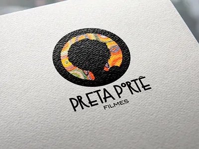 LOGOTIPO ♡ Preta Portê Filmes brazil desinger filmindustry illustration logo logodesign logotype