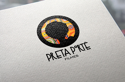 LOGOTIPO ♡ Preta Portê Filmes brazil desinger filmindustry illustration logo logodesign logotype